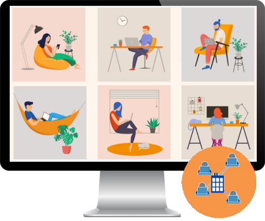 praca zdalna z OptimaSales CRM
