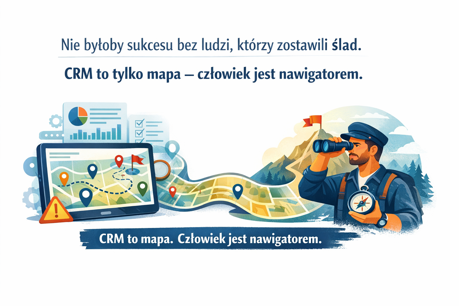 OptimaSAles to tylko mapa - człowiek jest nawigatorem