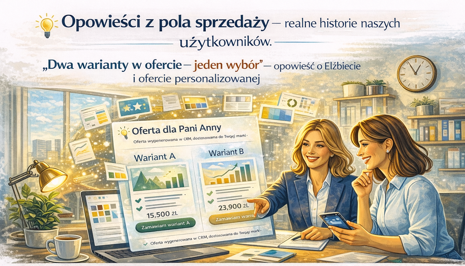 OptimaSales CRM - Oferta personalizowana w CRM