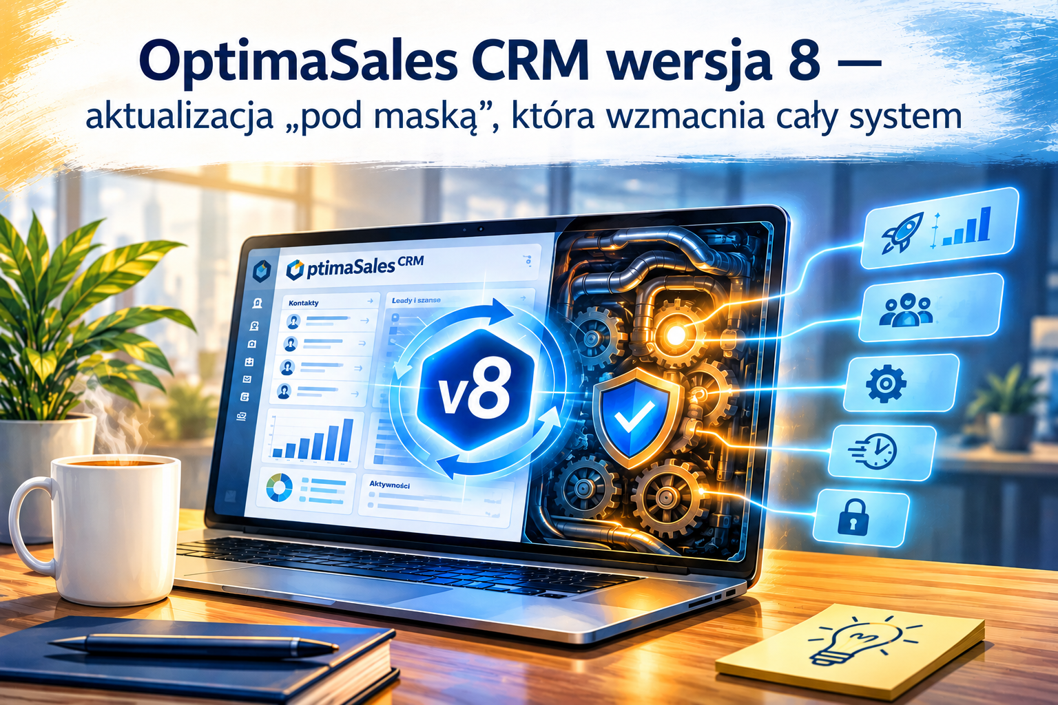 OptimaSales CRM wersja 8 - już dostępna!